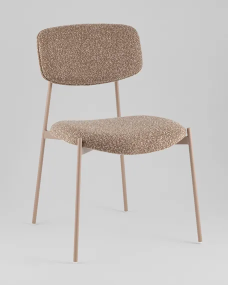 Стул Talio, коричневый, бежевые ножки