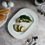 Блюдо овальное 33 cм,фарфор "NOBLE" серия "LUXE"