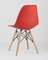 Стул Eames Style DSW красный (разборный каркас)
