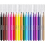 Фломастеры 18 цветов Гамма Классические, смываемые, картонная упаковка