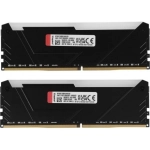 Оперативная память Kingston FURY Beast Black RGB (Kit of 2), CL16 DDR 4 DIMM 32Gb PC25600, 3200Mhz (KF432C16BB12AK2/32)