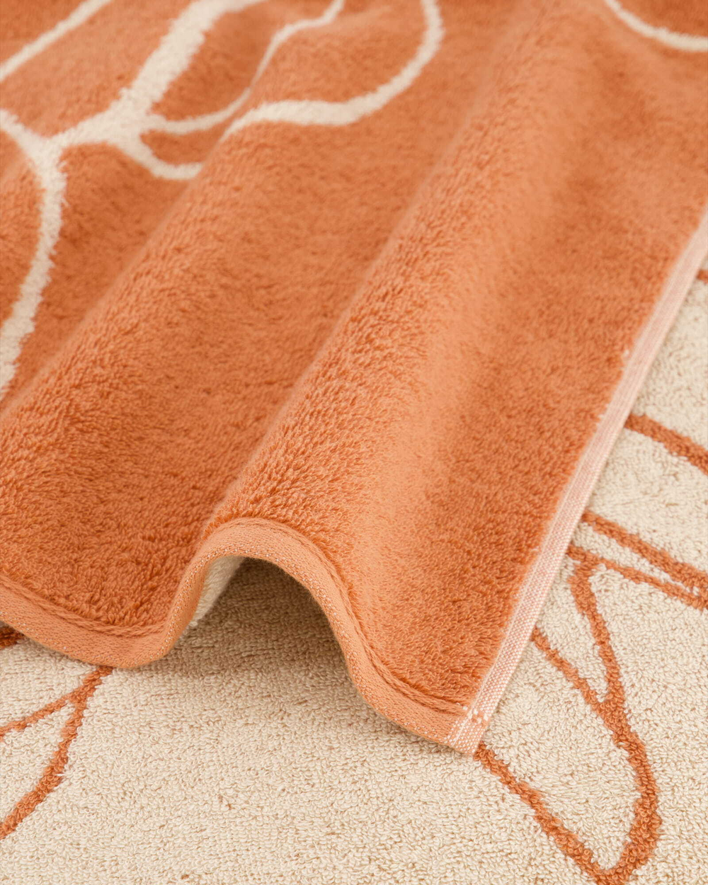 Полотенце 50х100 Cawo Atelier Floral 6239 33 медное