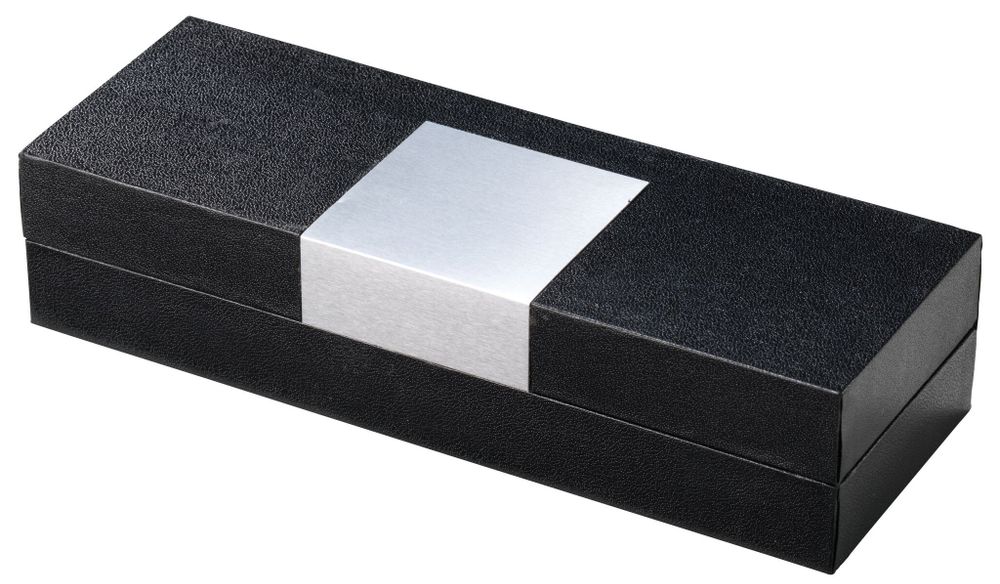 Письменный набор INTERCONTINENTAL, серебряный, чёрный