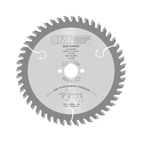 Диск пильный 160x2.2/1.6x20 Z48 MTCG CMT 223.048.06H