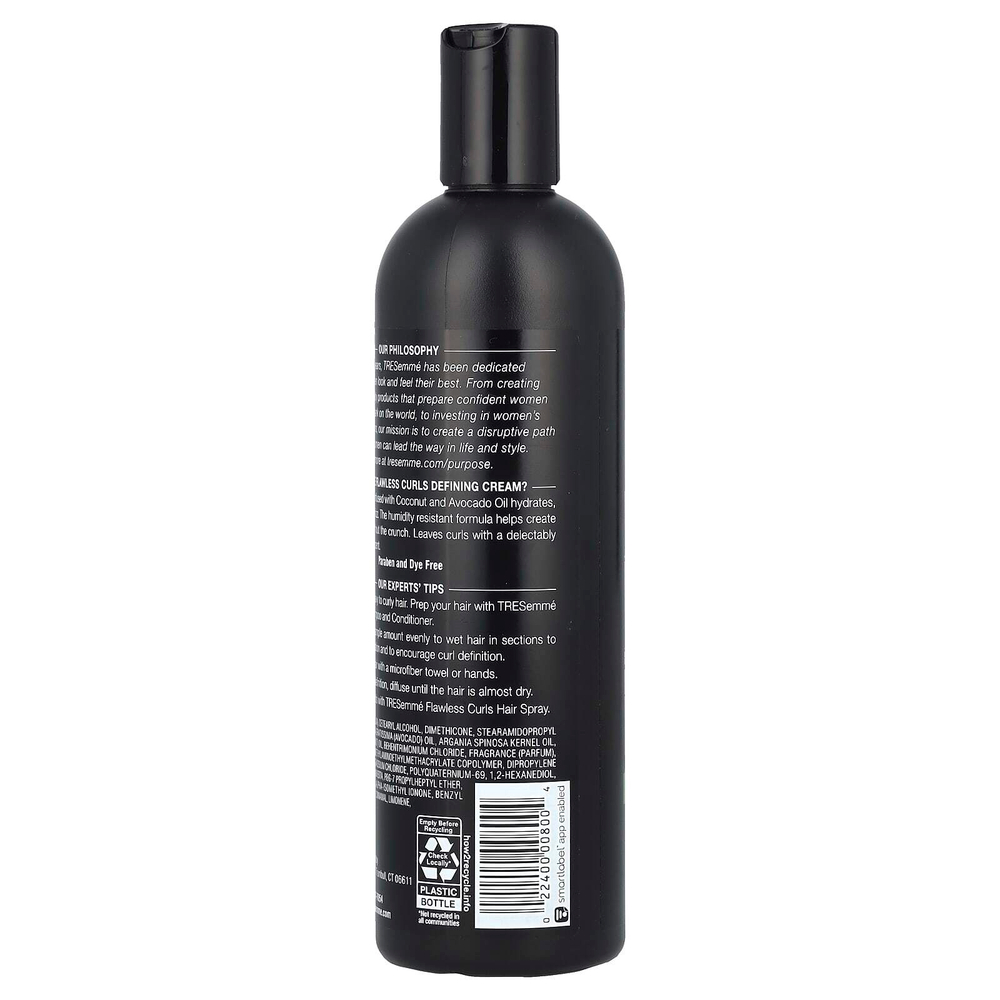 TRESemmé, Крем для формирования локонов Flawless, с кокосом и авокадо, 355 мл (12 жидк. унц.)