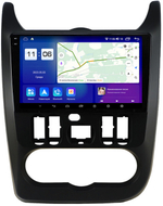 Магнитола для Renault Logan/Sandero 2009-2014 - Parafar PF175BU2K на Android 13, QLED+2K, ТОП процессор, 8Гб+128Гб, CarPlay, 4G SIM-слот