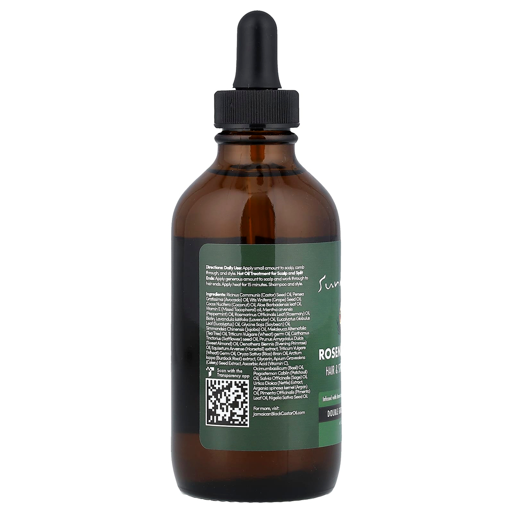 Sunny Isle, масло для волос и корней, с розмарином и мятой, 118 мл (4 жидк. унции)