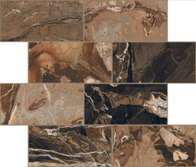 Мозаика BIJOUX JASPE ROUGE MAT 6MM MUR.SF (7.5x15) (767612)