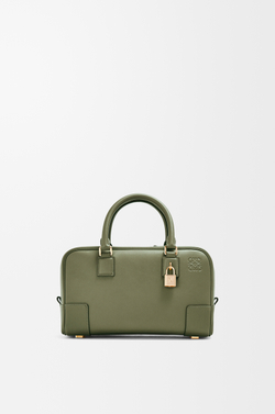 Loewe Сумка Amazona 23 из телячьей кожи наппа, зеленый