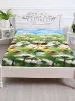 Простыня 1.5 спальная 150х215 см