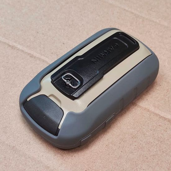 Чехол для Garmin eTrex силиконовый бампер (Серый)