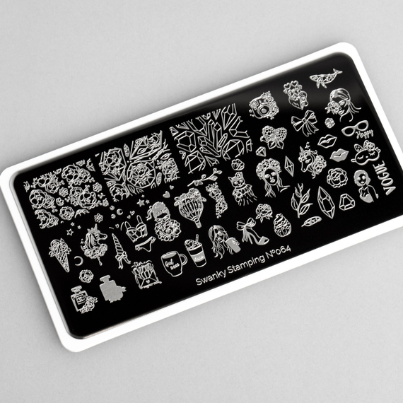 Пластина Swanky Stamping 064
