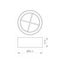 Решетка антибликовая Arlight LGD-Antiglare-Grille-R85 046755