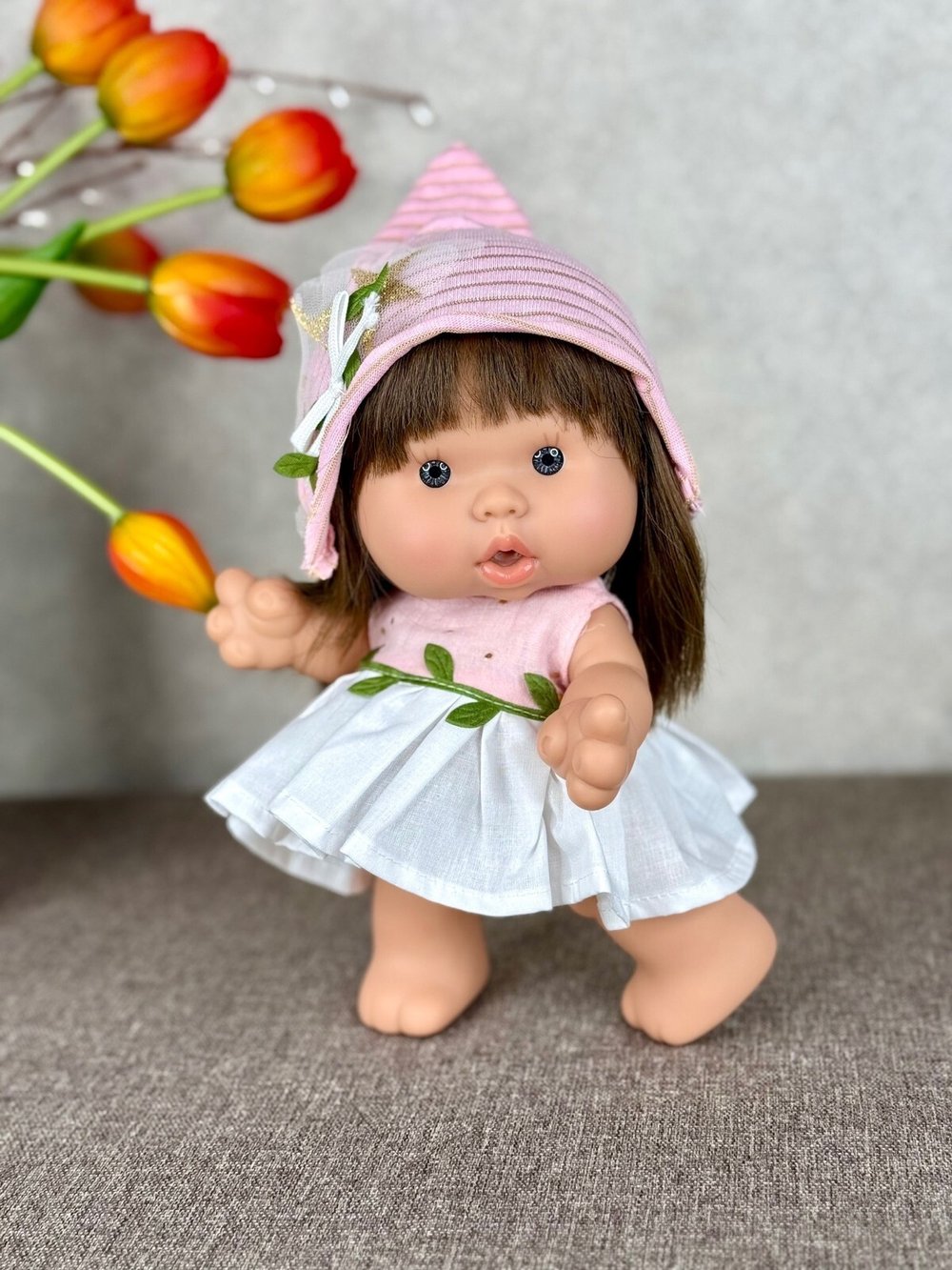 Пупс Marina and Pau 26cм Nenote (2954A2)