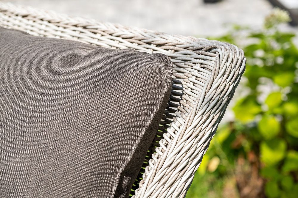 "Гляссе" лаунж-зона из искусственного ротанга, цвет бежевый