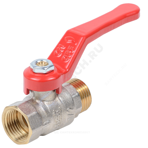 Кран шаровый ВН 3/4 рычаг PN40 Dist 107-9585