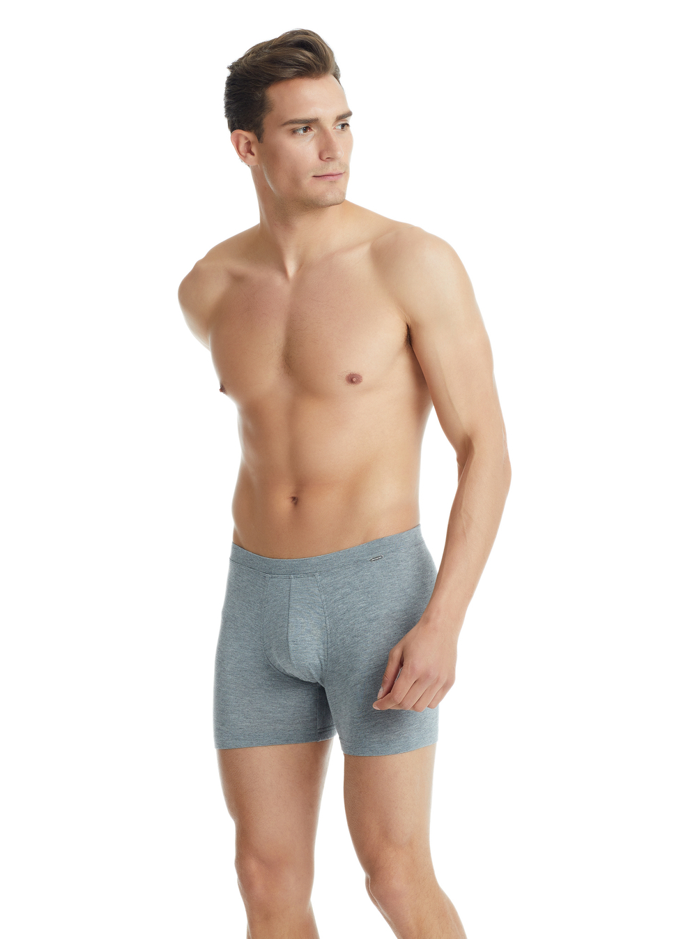 Трусы мужские боксеры антрацит