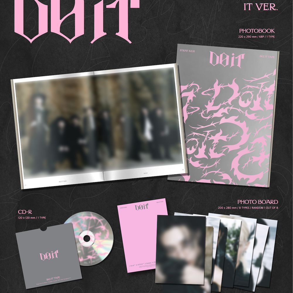 Альбом Stray Kids - SKZ IT TAPE [DO IT] (IT Ver.) MASQUERADE EVENT
