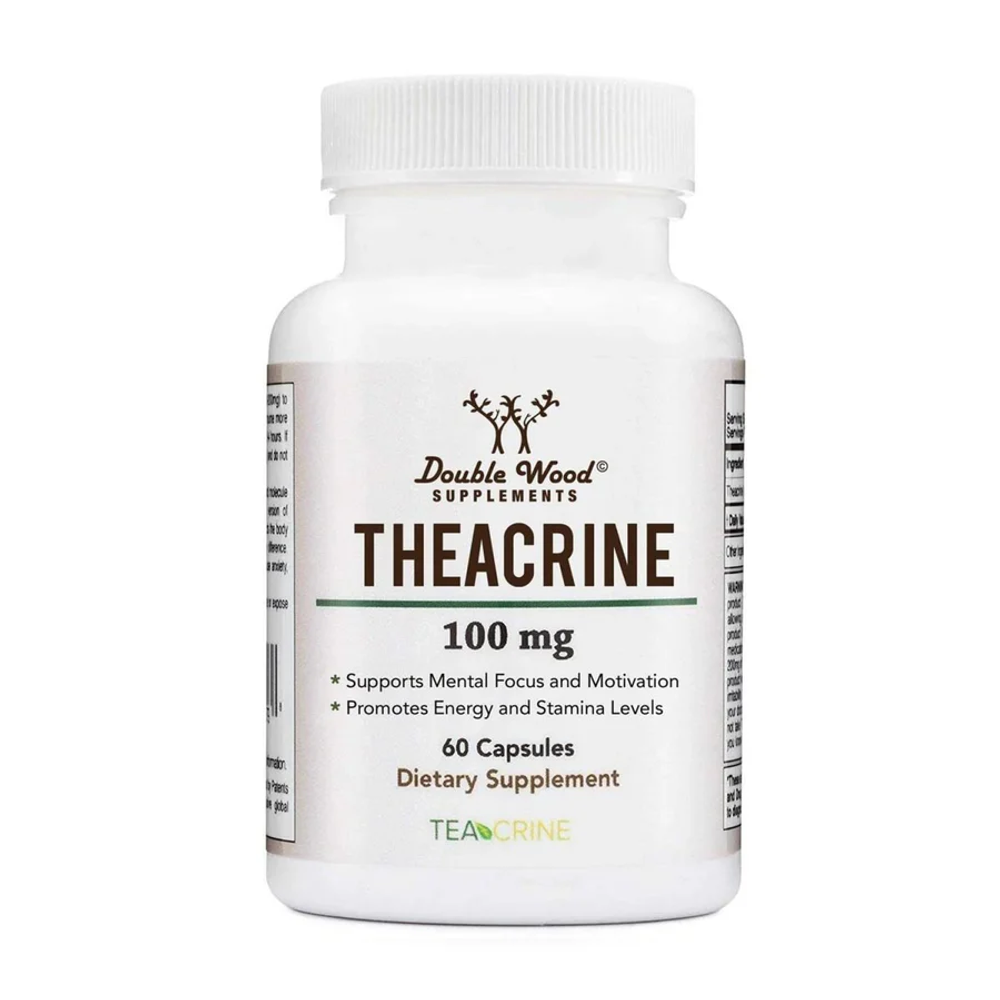 Double Wood Supplements - Theacrine - 60 x 100 mg capsules