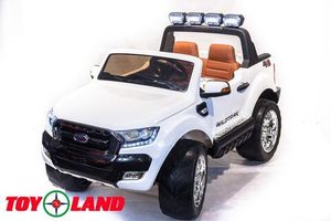 Детский электромобиль Toyland Ford Ranger 2017 4X4 белый