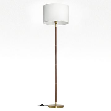 Торшер с абажуром 1*E27 CL436912 венге/бронза SHERMAN Citilux