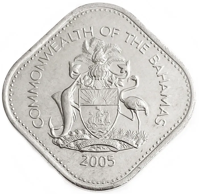 15 центов 2005 Багамские острова AU-UNC
