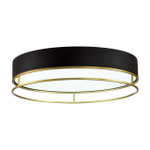 7723/65L AVRA LED SN 593 Светильник металл/пластик/белый/черный/золотой LED 65Вт 3000-6000K D450 IP20 пульт ДУ LOFTY