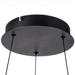 749487 Люстра SATURNO LED 60W 2760LM ЧЕРНЫЙ 3000K