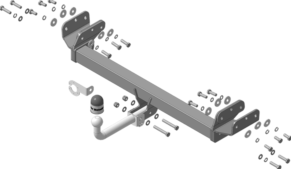 Фаркоп с эл-кой Smart для Omoda C5 2024- (паспорт и сертификат в комплекте) 99028-A.Motodor