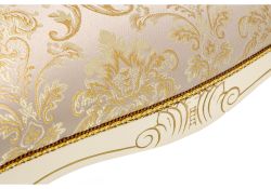 Банкетка Беттино патина золото / бежевый