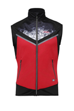 Жилет KV+ PREMIUM unisex black/red/white, 23V148.3