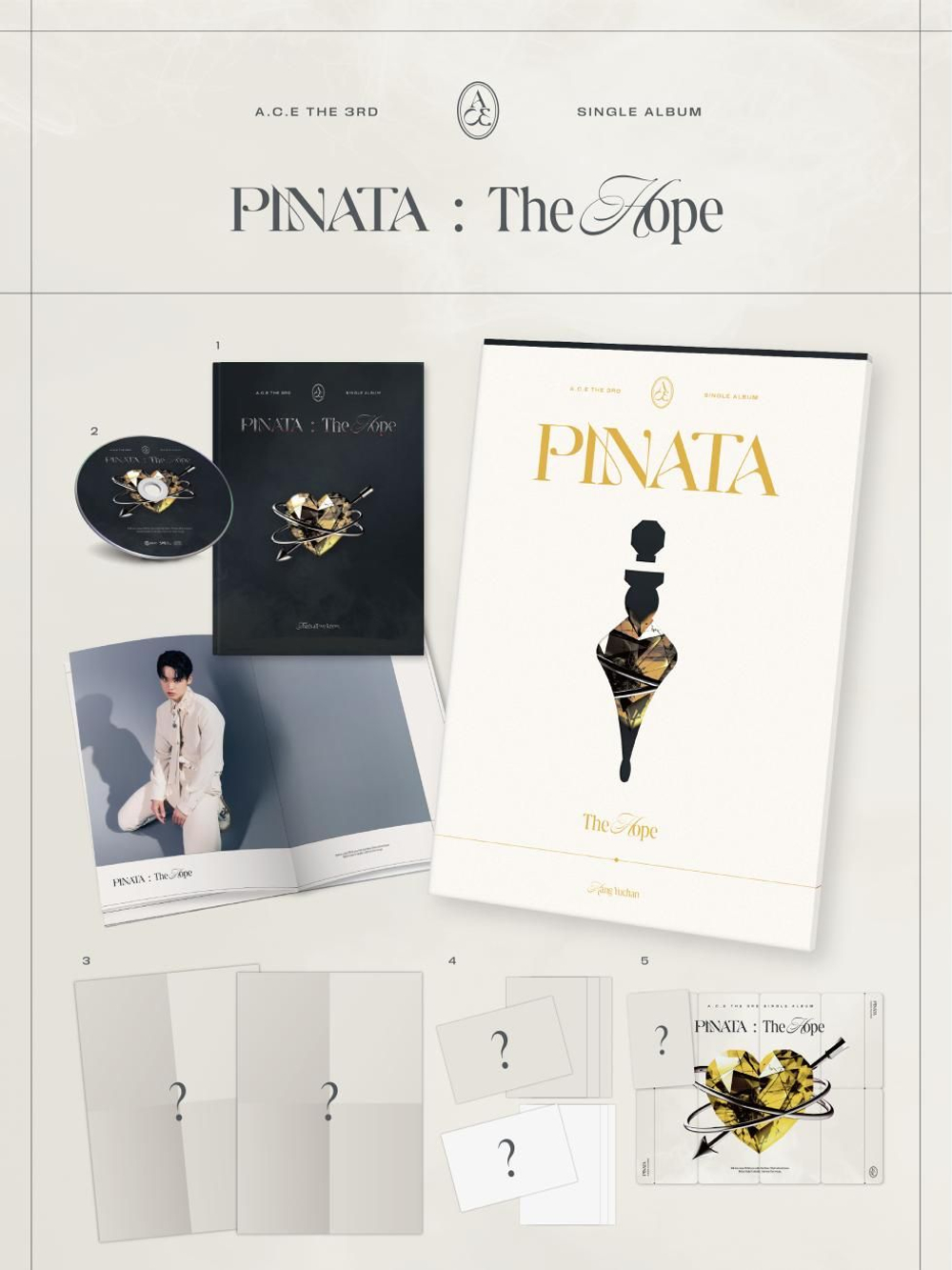 Альбом A.C.E - PINATA 3rd Single Album RANDOM Version