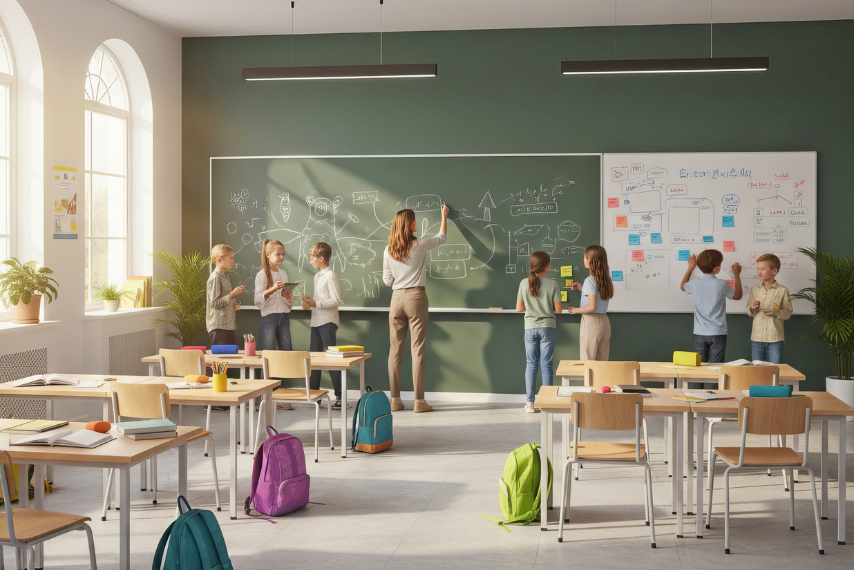 Класс, который оживает: тренд, который уже в каждом кабинете