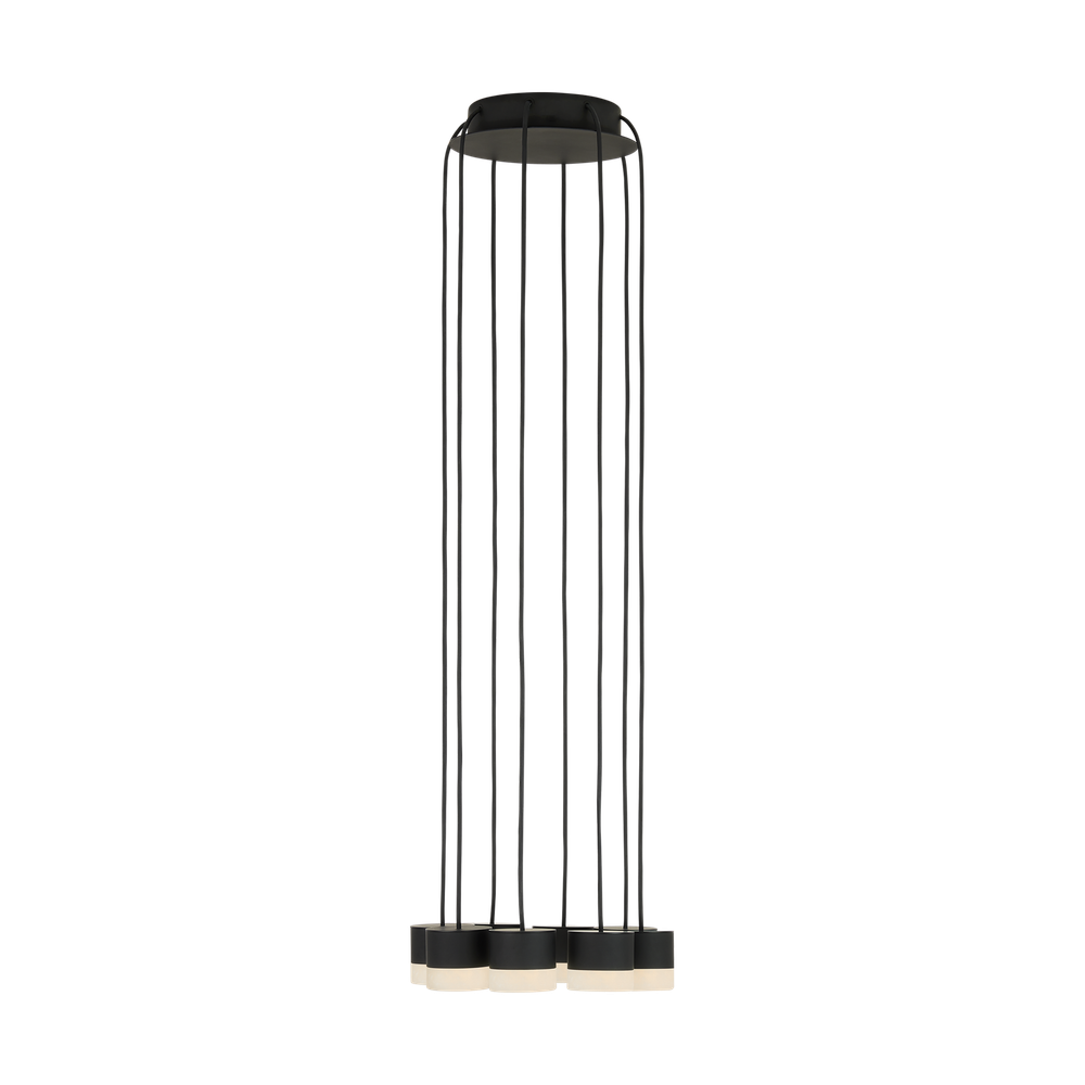 Люстра Visual Comfort Gable Alabaster 8 Light Chandelier