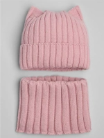 Шапка для девочки зимняя и снуд