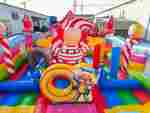 Коммерческий надувной батут «Парк развлечений 3» 12*6*7 м