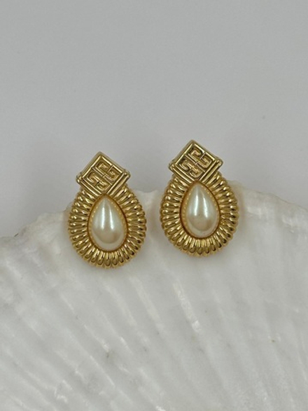 Серьги с «жемчугом» Givenchy