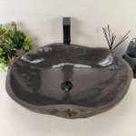 Каменная раковина из речного камня RS-05018 (62*48*15) 0858 из натурального камня