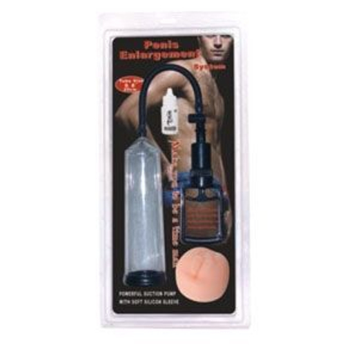 Поршневая мужская помпа с насадкой