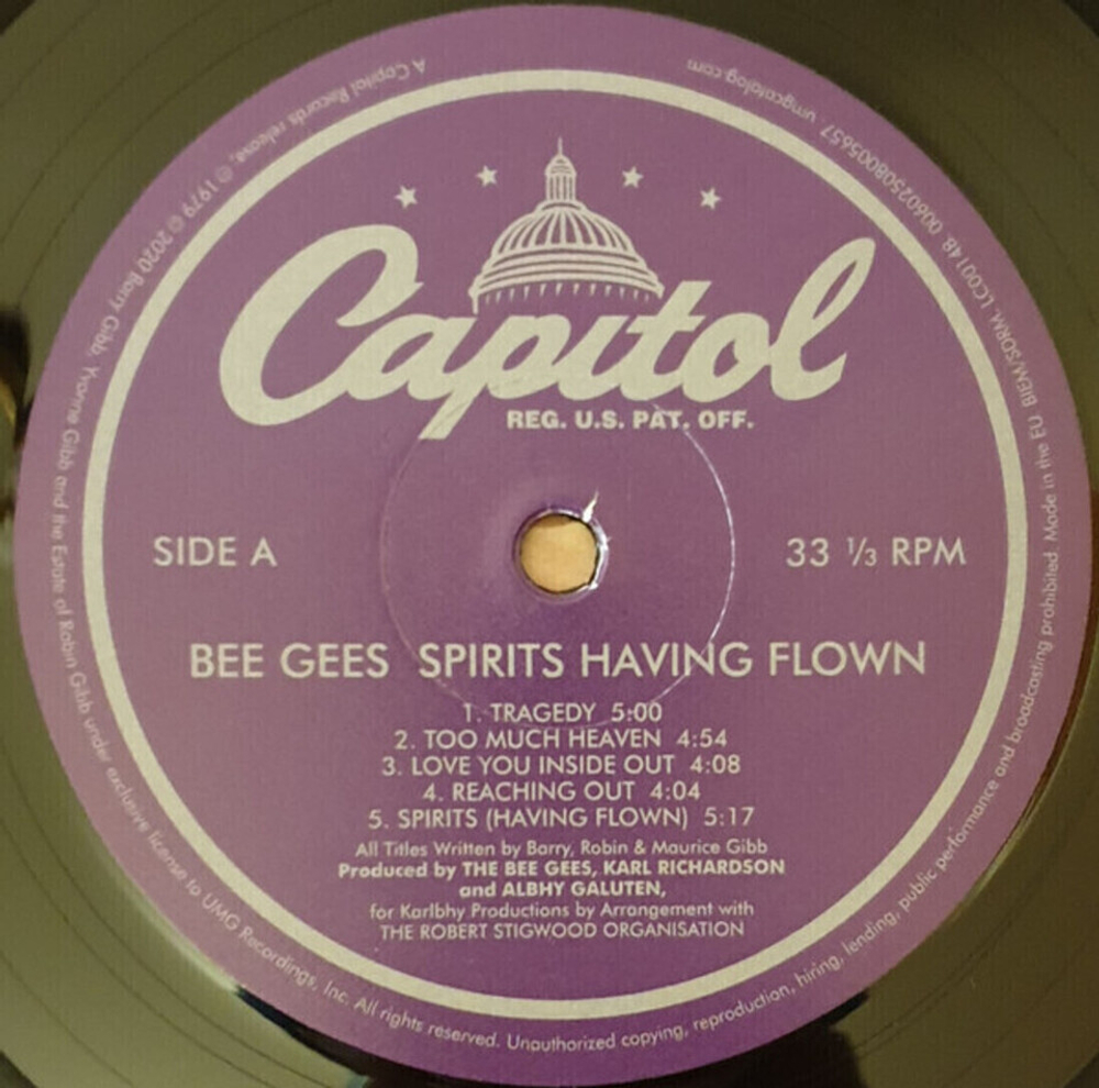 Bee Gees / Spirits Having Flown (LP)