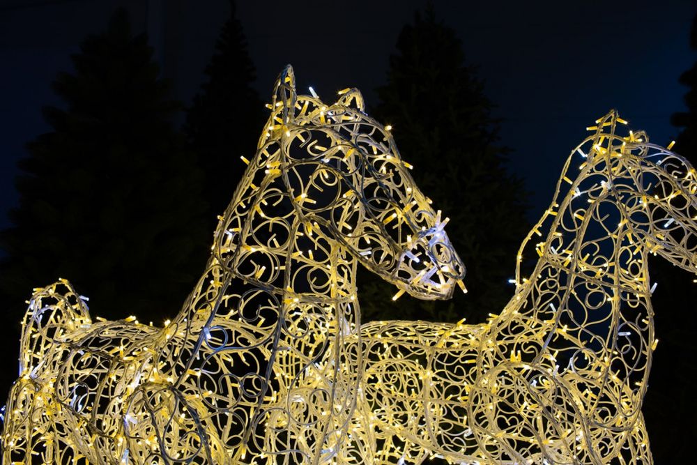 Световая фигура лошади «Пони»