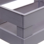 Ящик - органайзер универсальный для хранения складной «ДЭСПО», цвет серый, 30*20*11.5см