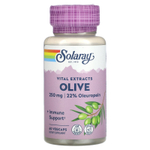 Solaray, Vital Extracts, оливковое масло, 60 растительных капсул