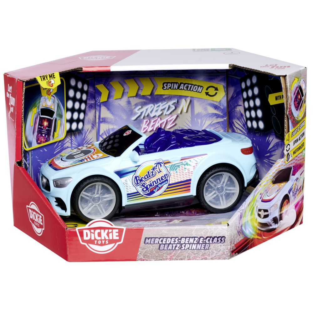 Dickie Streets’n Beatz - Музыкальная машина Mercedes E-Class (pop) 23,5 см 3765008