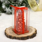 Свеча новогодняя «Сказочная ель» 5,5х10 см, красный