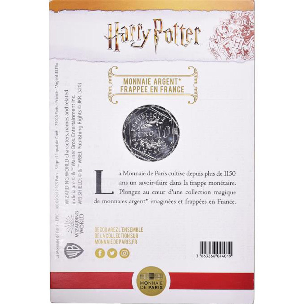 France 10 Euro 2021 "Harry Potter et le Prince de Sang-Mêlé"