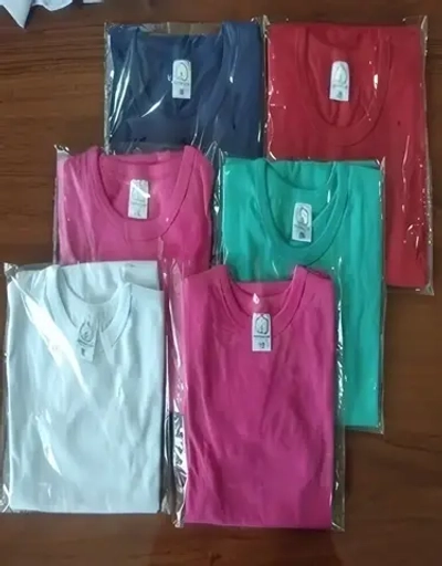 Футболка детская,однотонная, р. 98, цвет микс