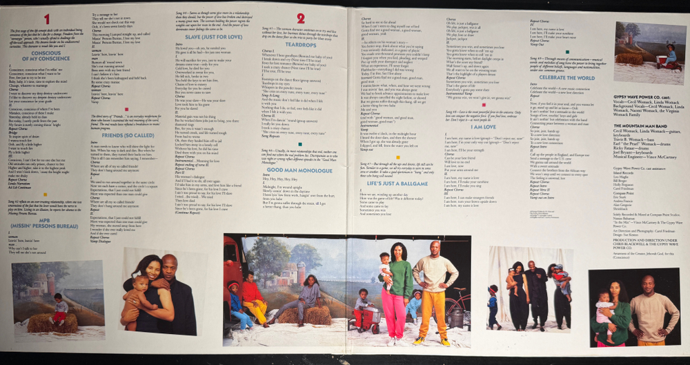 Виниловая пластинка Womack & Womack ‎– Conscience LP