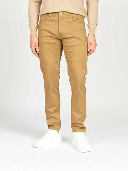 Брюки GROSTYLE 5-Pocket Satin Коричневый