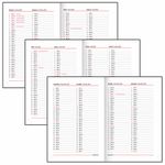 Ежедневник датированный 2023 А5 138x213 мм BRAUBERG "Senator", под кожу, синий, 114063